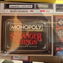 Monopoly Stranger Things Edition **NEW**