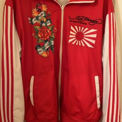 Vintage Ed Hardy Christian Audigier Japan Jacket Xxl