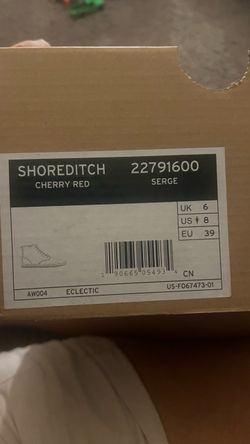 Shoreditch cherry red dr  martens