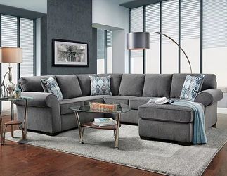 New Grey Sectional Sofa