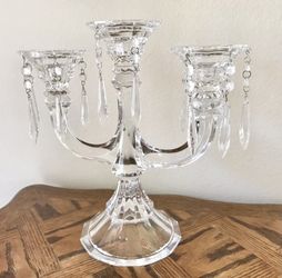 Shannon Crystal Designs Of Ireland Teardrop Candle Holder