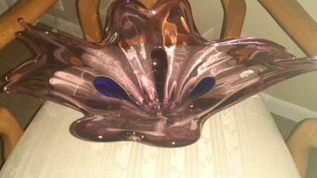 Beautiful Morano Glass bowl