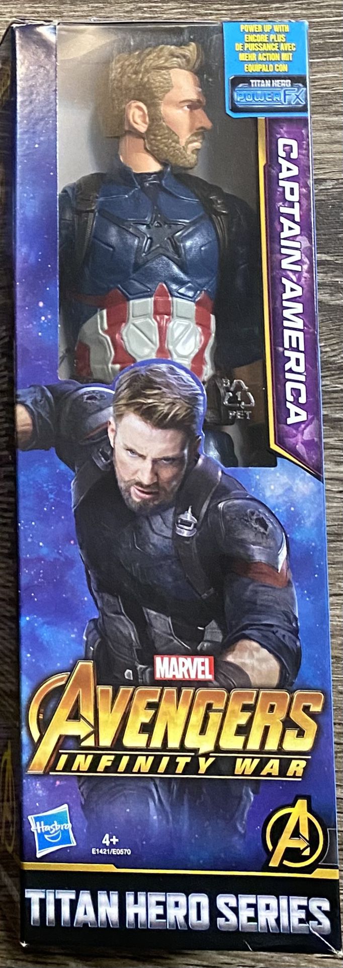 Marvel Avengers Infinity War Titan Hero Series Captain America Figure