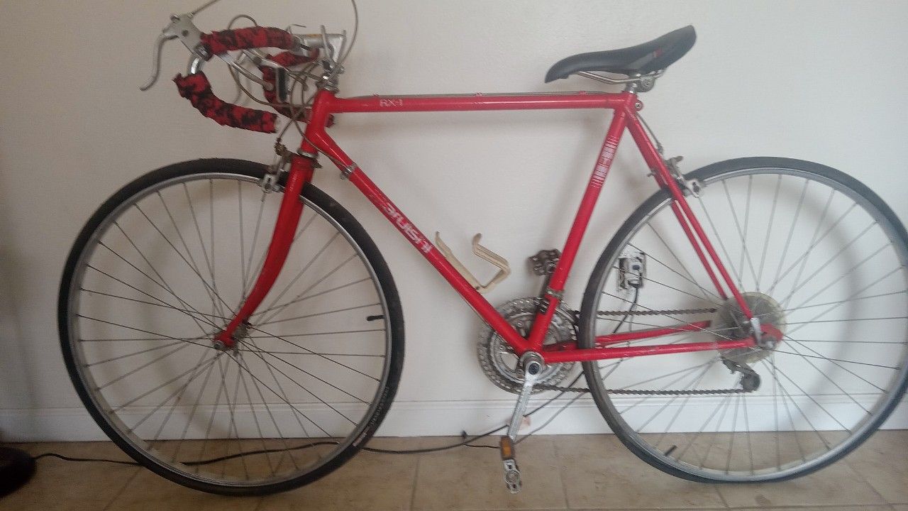 Maruishi RX-1 Road Bike, Red, Vintage