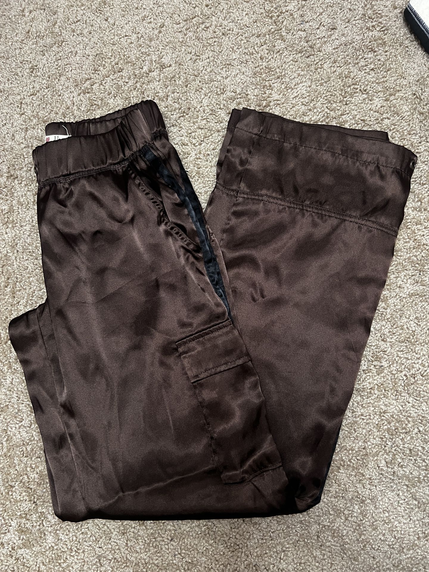 Women’s Petite Satin Pajamas Pants