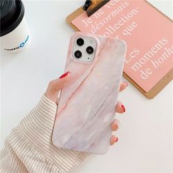 Luxury iPhone 11, 11 Pro Ultra Slim Thin Flexible Soft Rubber TPU Silicone Marble Stone Case