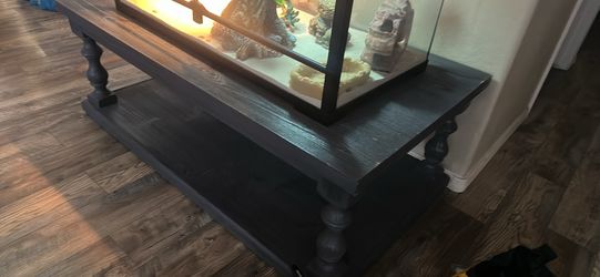 Gray Coffee Table / Console Table - NEED GONE ASAP