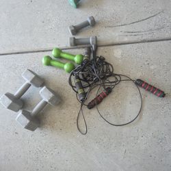 Small Weights And Jump Rope