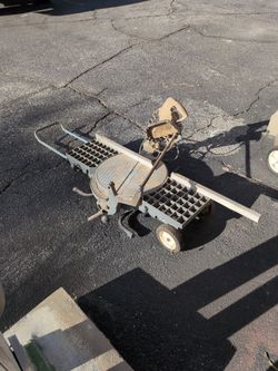 Vintage Beam Saw For Sale Rockwell Sawbuck
