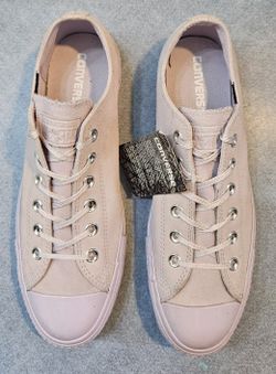 Converse Unisex Chunk Taylor 70 Ox Lavender Low Top Sneakers Size 10 For Men