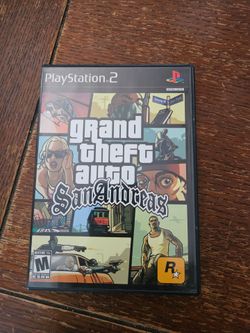 GRAND THEFT AUTO SAN ADREAS (PLAYSTATION 2)