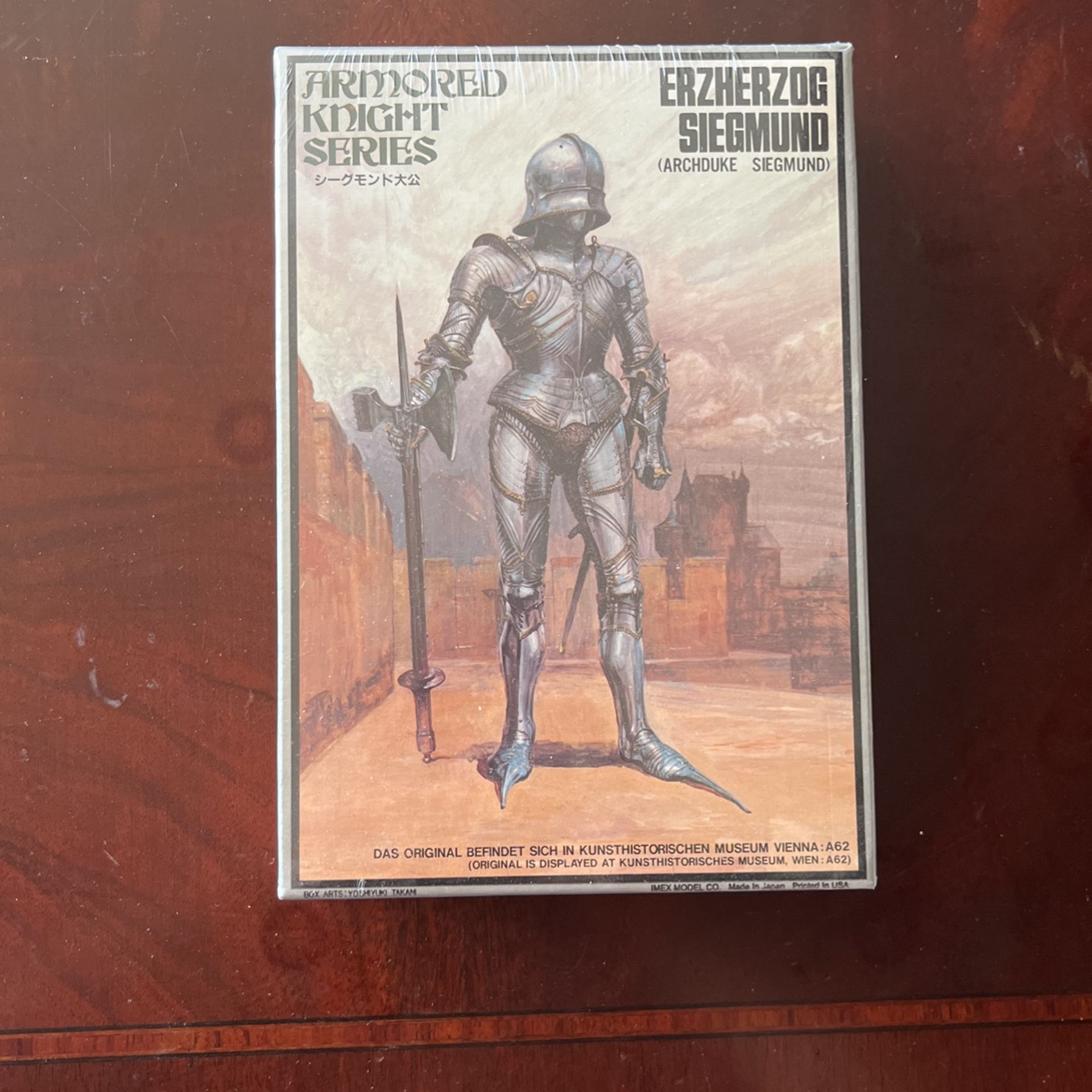 IMEX IMAI Armored Knight Series Archduke Erzherzog Siegmund Parts Still SealedIMEX IMAI Armored Knight Series Archduke Erzherzog Siegmund Pa
