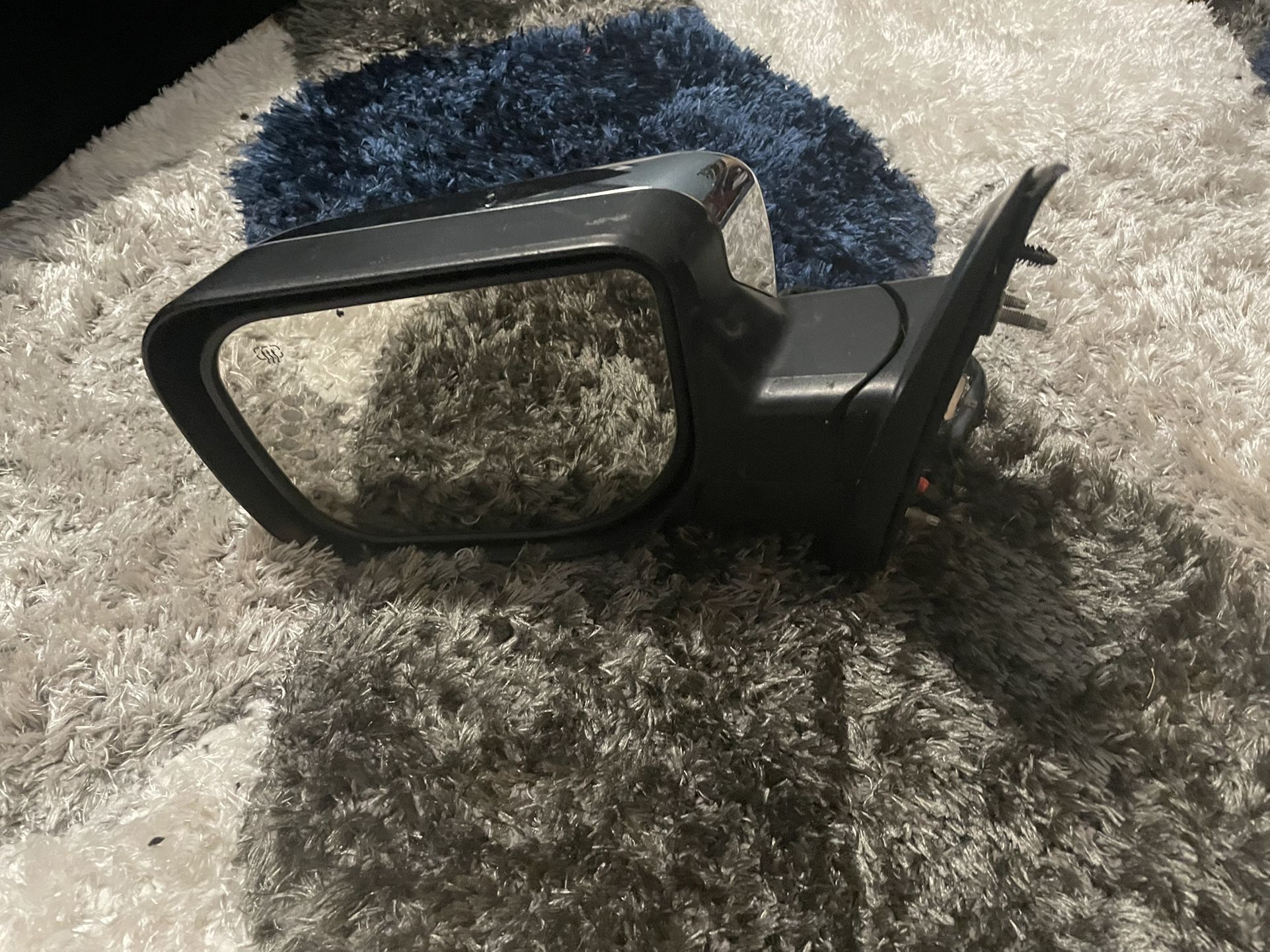 [Left] Driver Side Chrome Power+Heated Replacement Mirror for 04-09 QX56/Armada With Indicator 