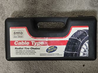 Laclede PL Type Radial Tire Chains. Stock 1030. Used once
