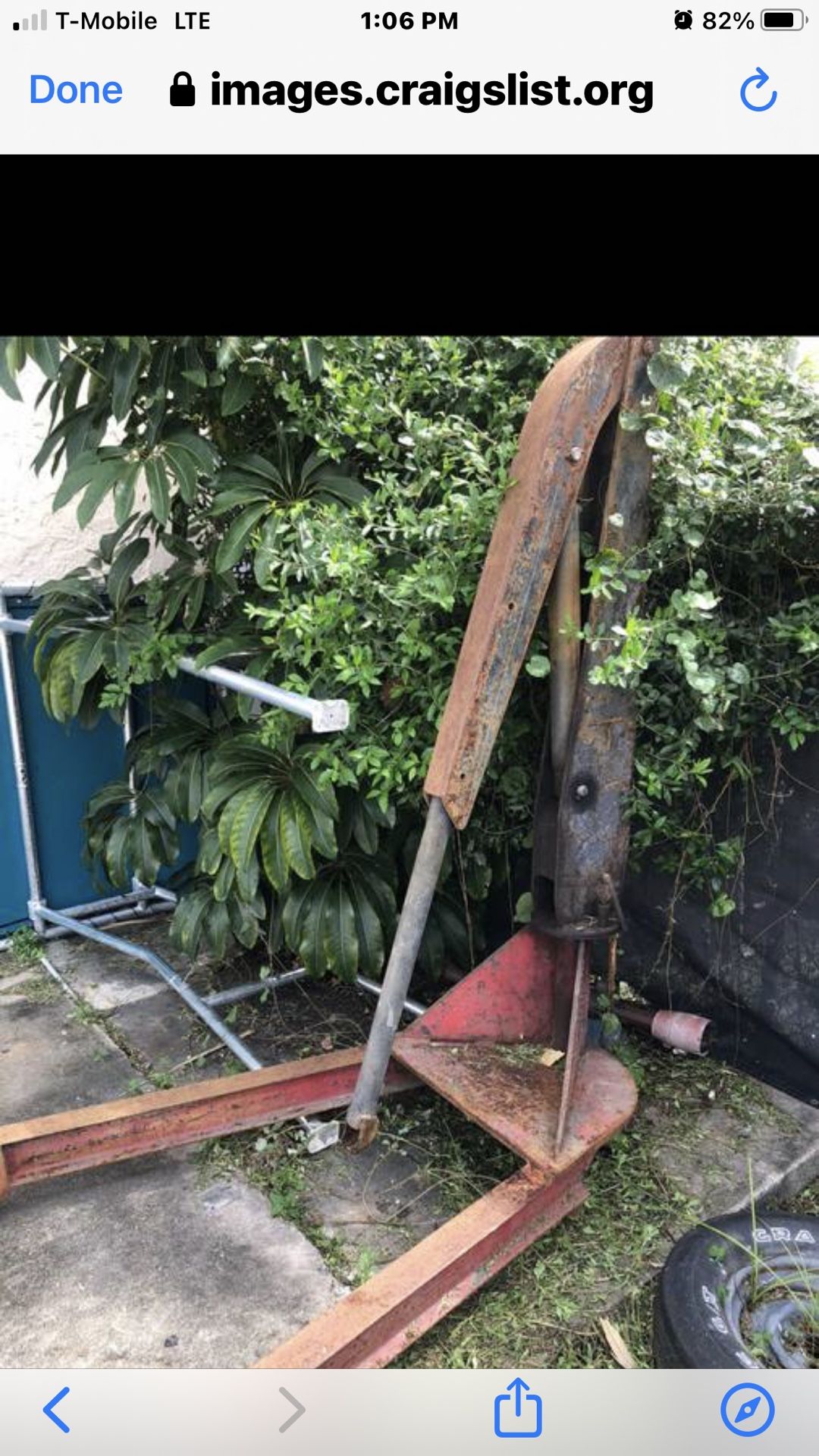 Heavy Engine Lift
