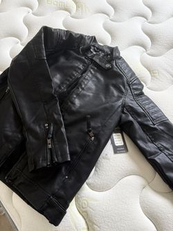 Men Black Leather Jacket