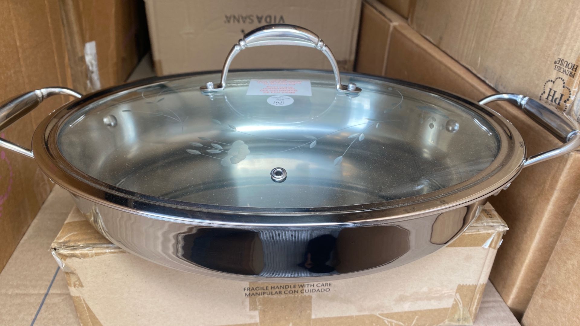 🌷🌷🌷cacerola ovalada tri ply princess house 🌷🌷🌷