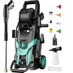 4500 PSI 3.2 GPM Corded Electric Pressure Washer with Quick Connect Tips