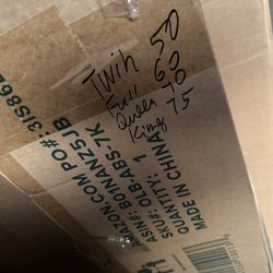 New Smart Box Spring Twin Size $50, Full Size $60, Queen Size $70, King Size $75