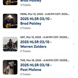 Houston Rodeo Tickets 