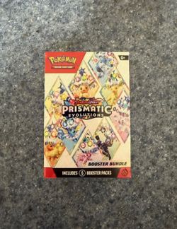 Prismatic evolutions booster bundle Sealed