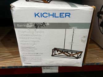 5 Light Linear Pendant Fixture