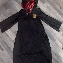 Harry Potter Gryffindor Hooded Robe Kids Size L/G (Length 40") Costume