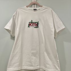Kith Kithmas Elf Factory Tee White XL New