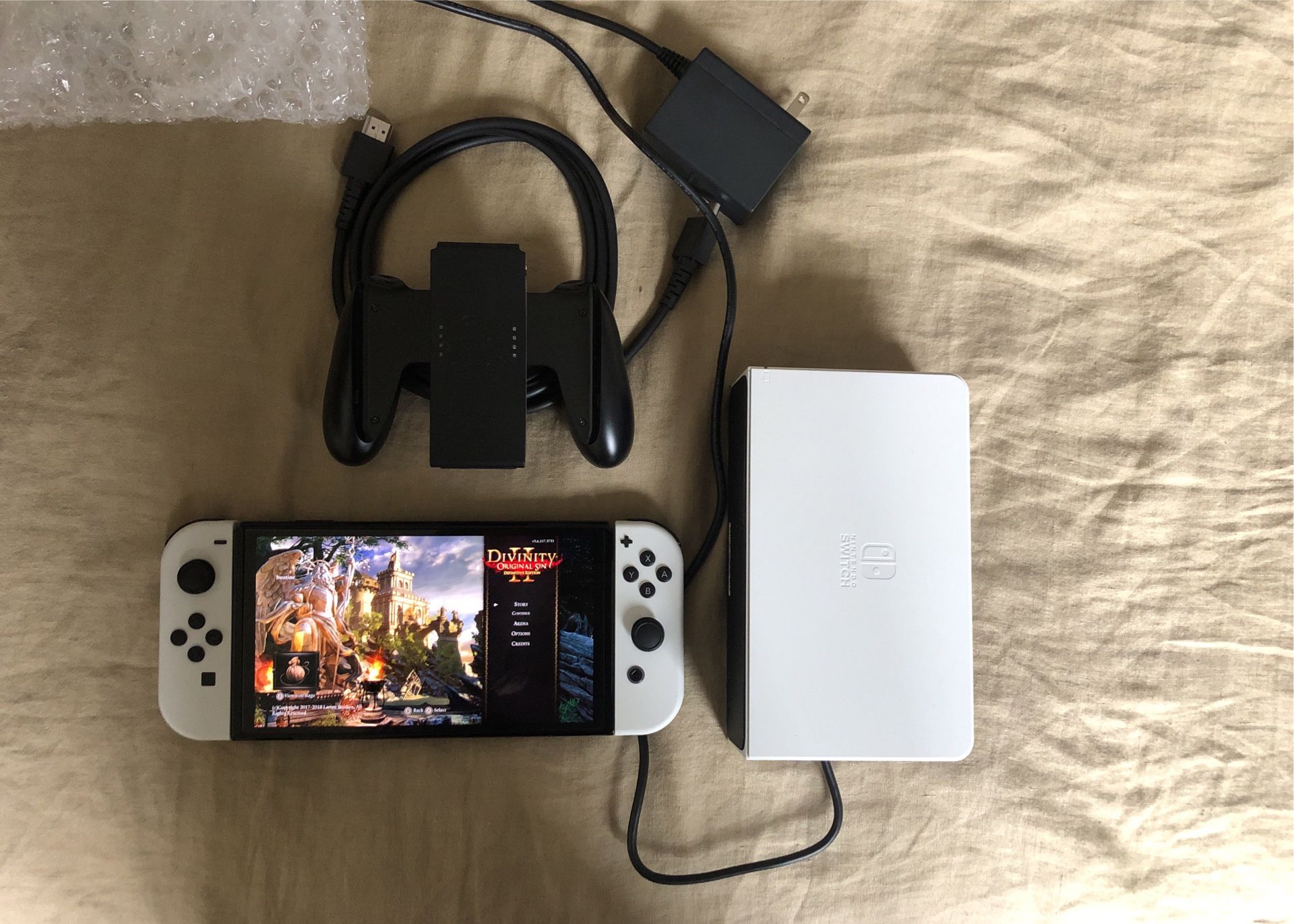Switch OLED almost new!