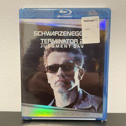 Terminator 2 Judgement Day Blu-Ray NEW SEALED Arnold Schwarzenegger Movie 1991