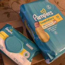Pampers Plus Wipes 