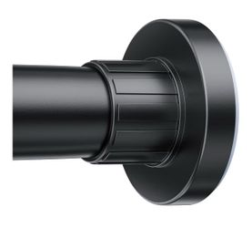 Shower Curtain Rod 32-80 Inch Adjustable - 1 Inch Diameter Heavy Duty No drill Spring Tension Shower Rod, Non-Slip Rustproof Telescopic Rod for Bathro