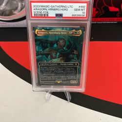 Magic The Gathering Aragorn Hornburg Hero Psa10