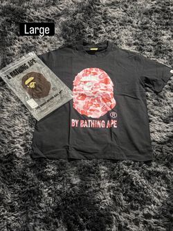 BAPE By Bathing Ape Black T-Shirt Large