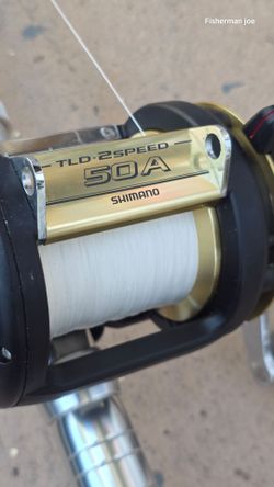 Shimano Tld 50s/Braid/New Bent Butt Rod