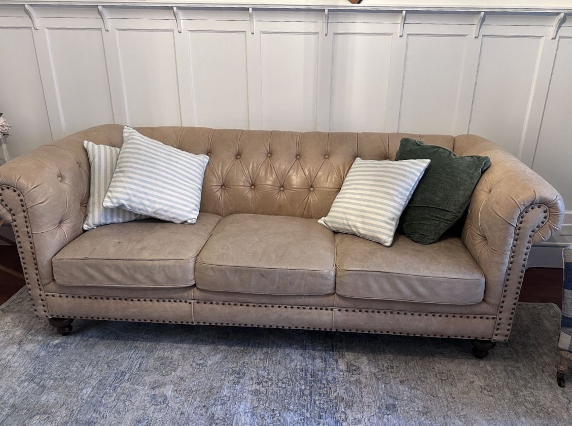 Leather Couch