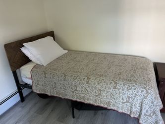 Brand New Pottery Barn Mattress With Bed Frame Included