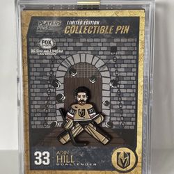 ADIN HILL Limited Edition 2024 Preseason Pin Vegas Golden Knights