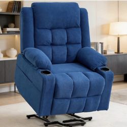 NEW-Power Lift Recliner Chair with Massage and Heat for Elderly, Living Sofa Chair with USB & Type-C