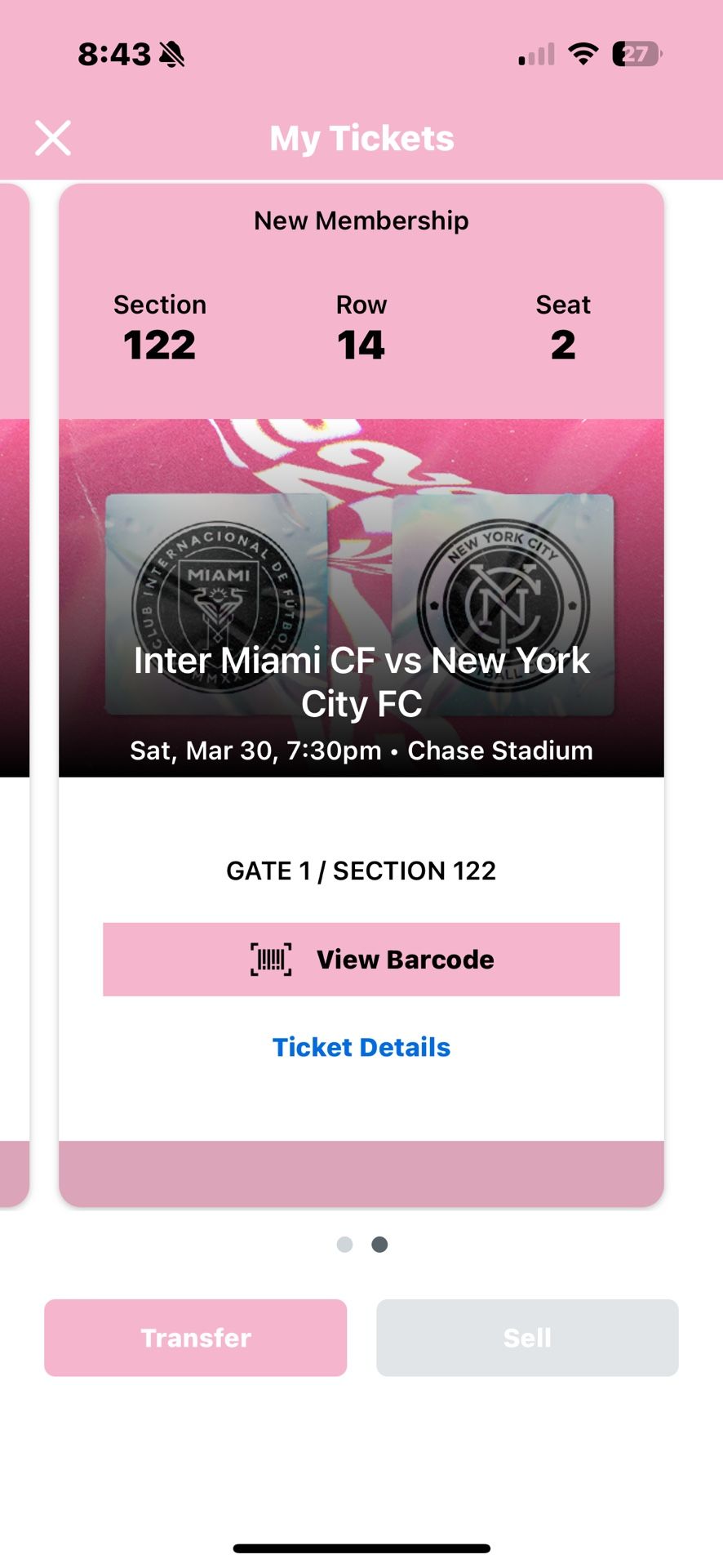 Inter Miami Tickets!!