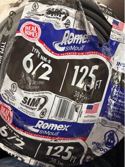 New Romex wire 6/2