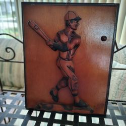 Batter wall plaque