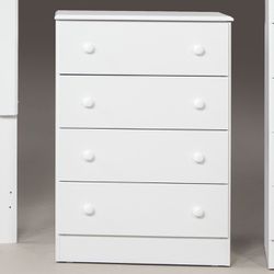 White four drawers dresser ! Other bedroom suite deals here