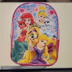 Disney Princesses - Cinderella Ariel Rapunzel Backpack Thumbnail