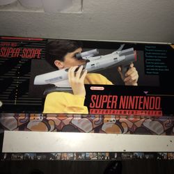 Super Nintendo Super Scope 6 Gun Bundle