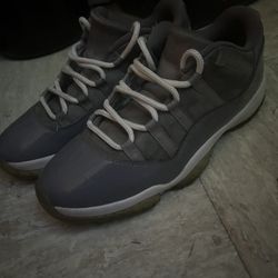 Jordan 11s Cool Greys Low Tops 