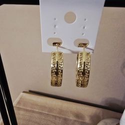 Aracadas muy bonitas de oro laminado de excelente calidad