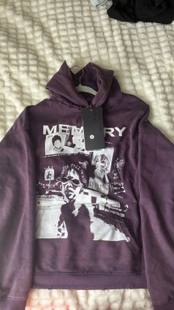 Enfants riches deprimes purple hoodie