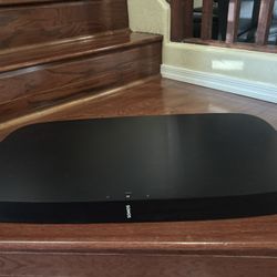 Sonos playbase wireless soundbar for home theater and streaming music color black in excellent condi