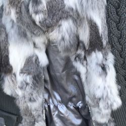 Lamb Skin Long Fur vest 